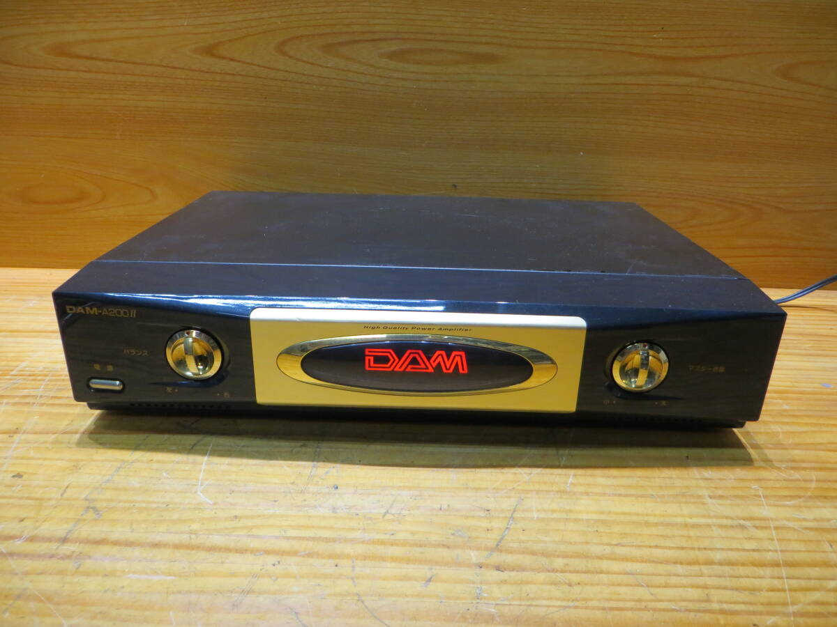*S3401* 第一興商 DAM ダム パワーアンプ DAM-A200Ⅱ 動作確認済み品中古#* 拍卖