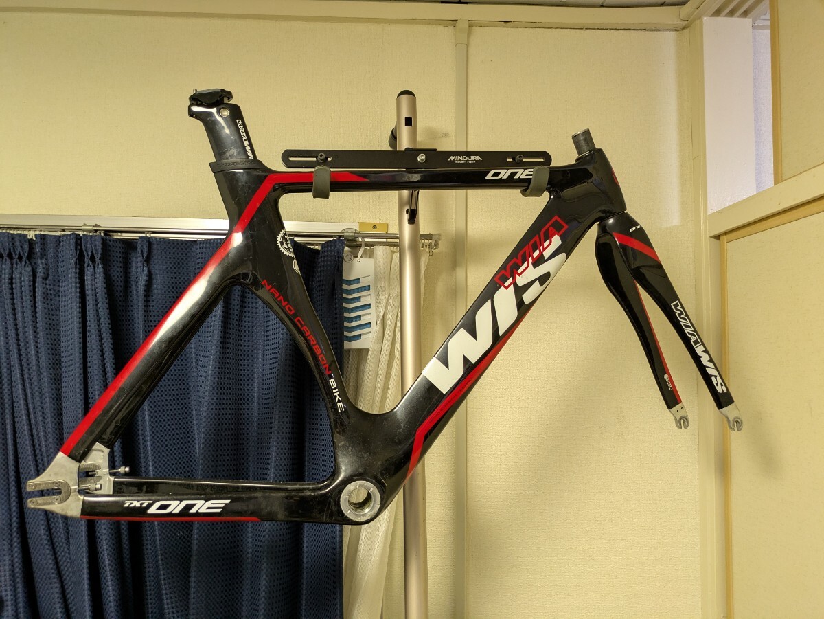 直接引き取り可 WIAWIS TXT ONE ピスト sサイズ フレームセットトラックフレーム カーボンフレーム拍卖