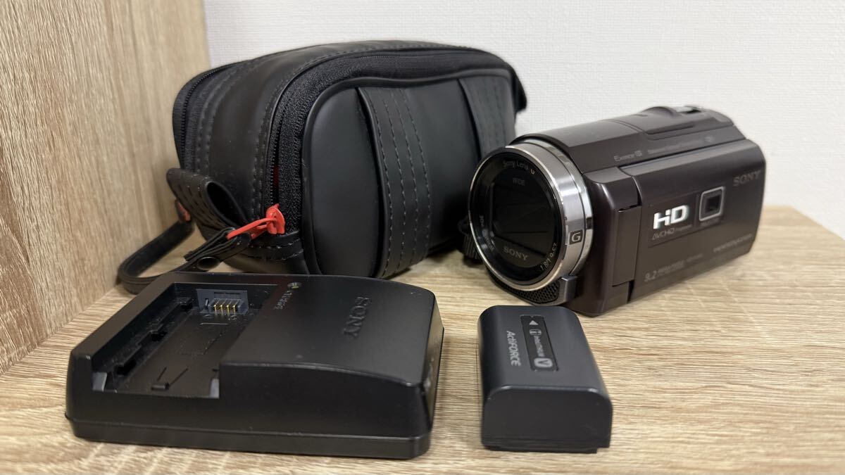 動作確認済み、ソニーハンディカム HDR-PJ540 バッテリー、充電器セット sony handycam拍卖