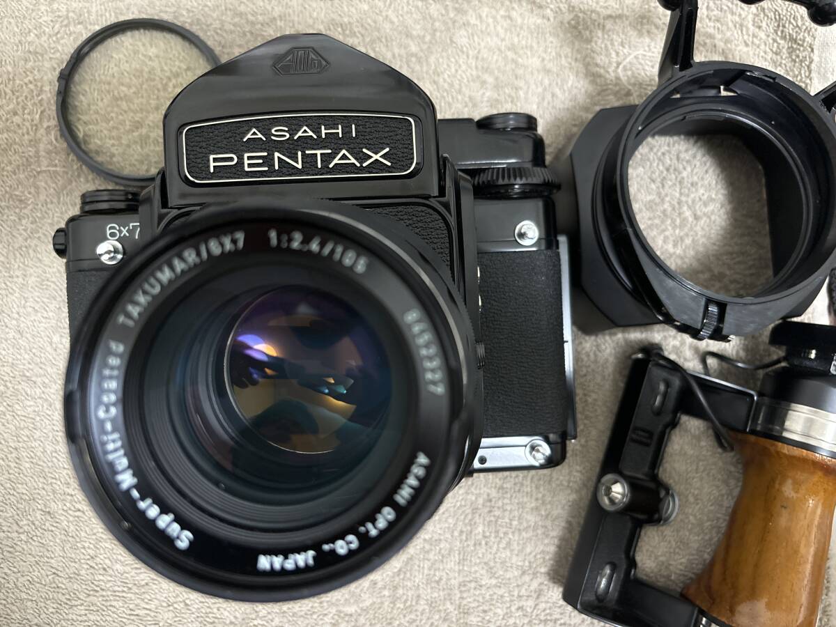 Pentax 6x7 mirror up SMC T 105mm f2.4 拍卖