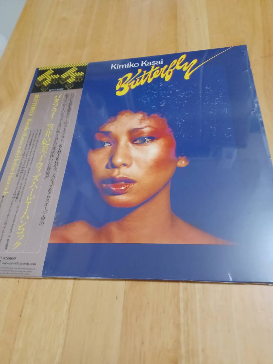 ★新品、未開封盤!人気盤再入荷!笠井紀美子!Kimiko Kasai With Herbie Hancock Butterfly!日本を代表する名ヴォーカリスト笠井紀美子拍卖