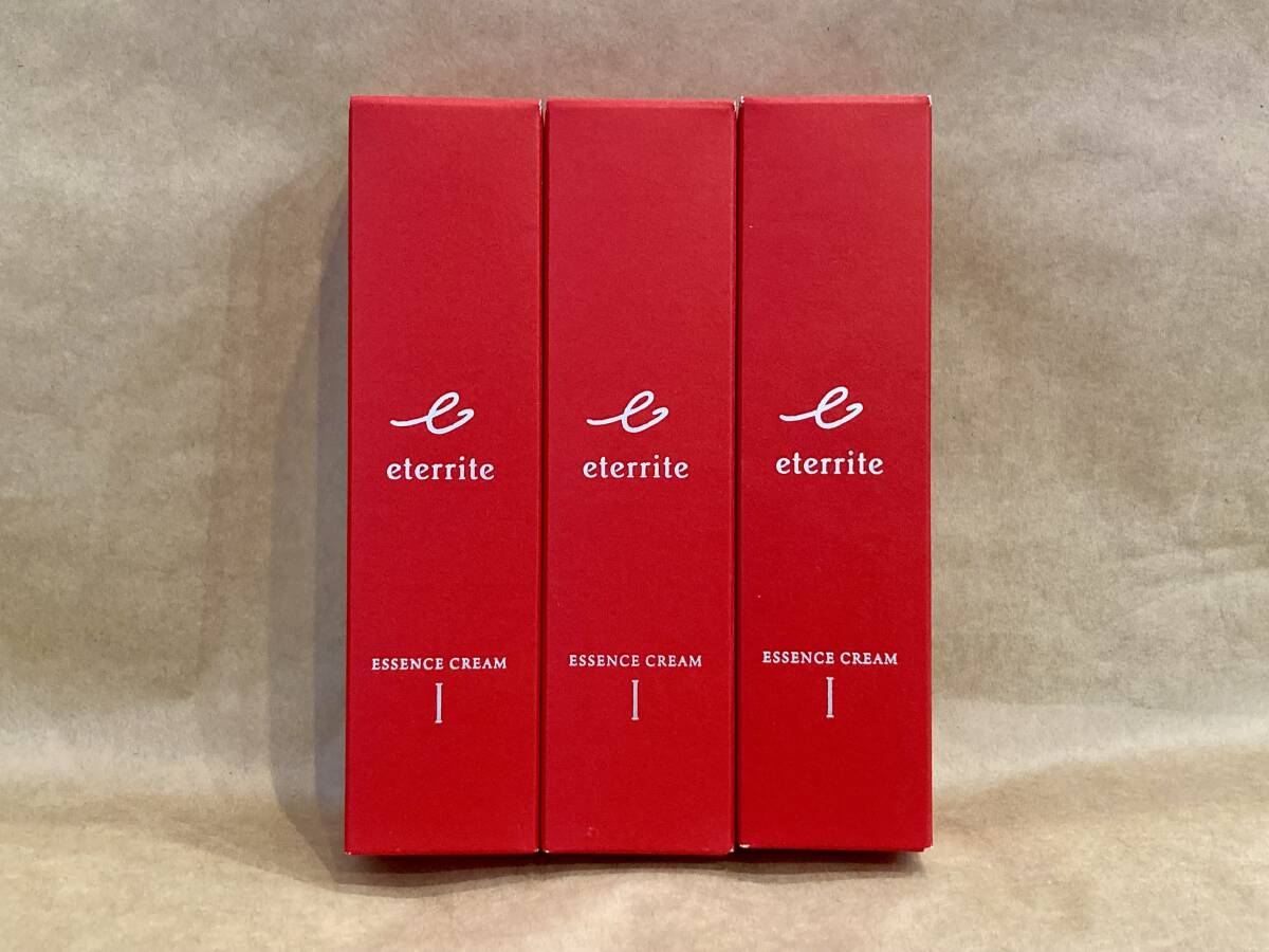 未開封 シャルレ エタリテ エッセンスクリームM(Ⅰ) クリーム しっとり 30g VA054 3点セット 無香料 無着色 保管品 eterrite拍卖