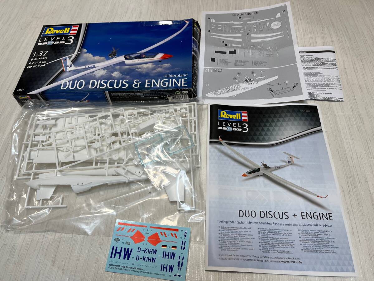【新品・開封のみ】Revell ドイツ プラモデル DUO DISCUS & ENGINE デュオ デスィスカス&エンジン 03961 即発送拍卖