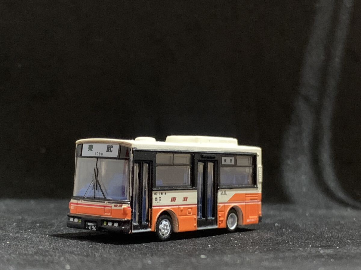 バスコレクション ミニバス編Vol.1 日産ディーゼルRN M004 東武バス  バスコレ トミーテック A2拍卖