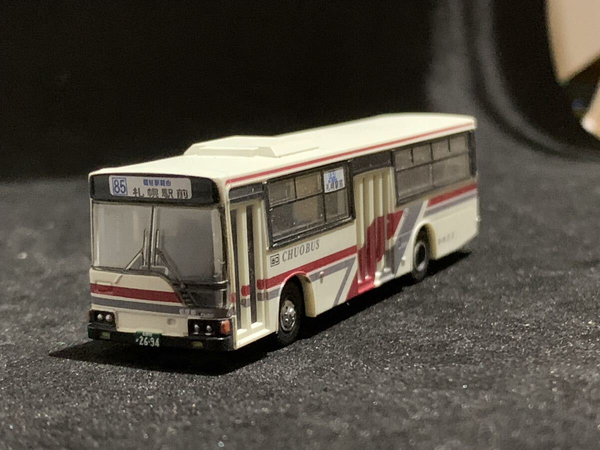 バスコレクション第4弾 北海道中央バス 三菱ふそうエアロスター バスコレ トミーテック A2拍卖