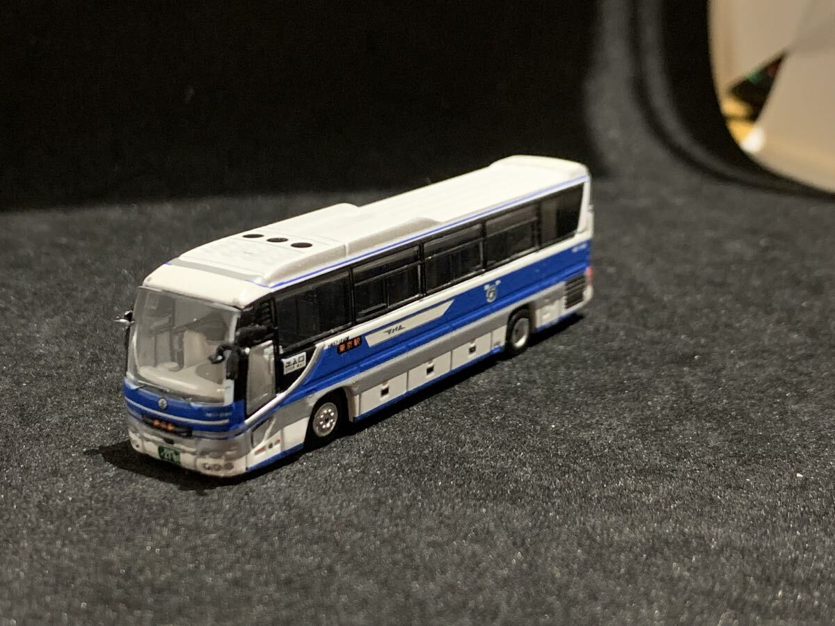 100円〜 京商ダイキャストバス JRバス関東 日野セレガ 国鉄復刻カラー  青いつばめ バスコレ A1拍卖