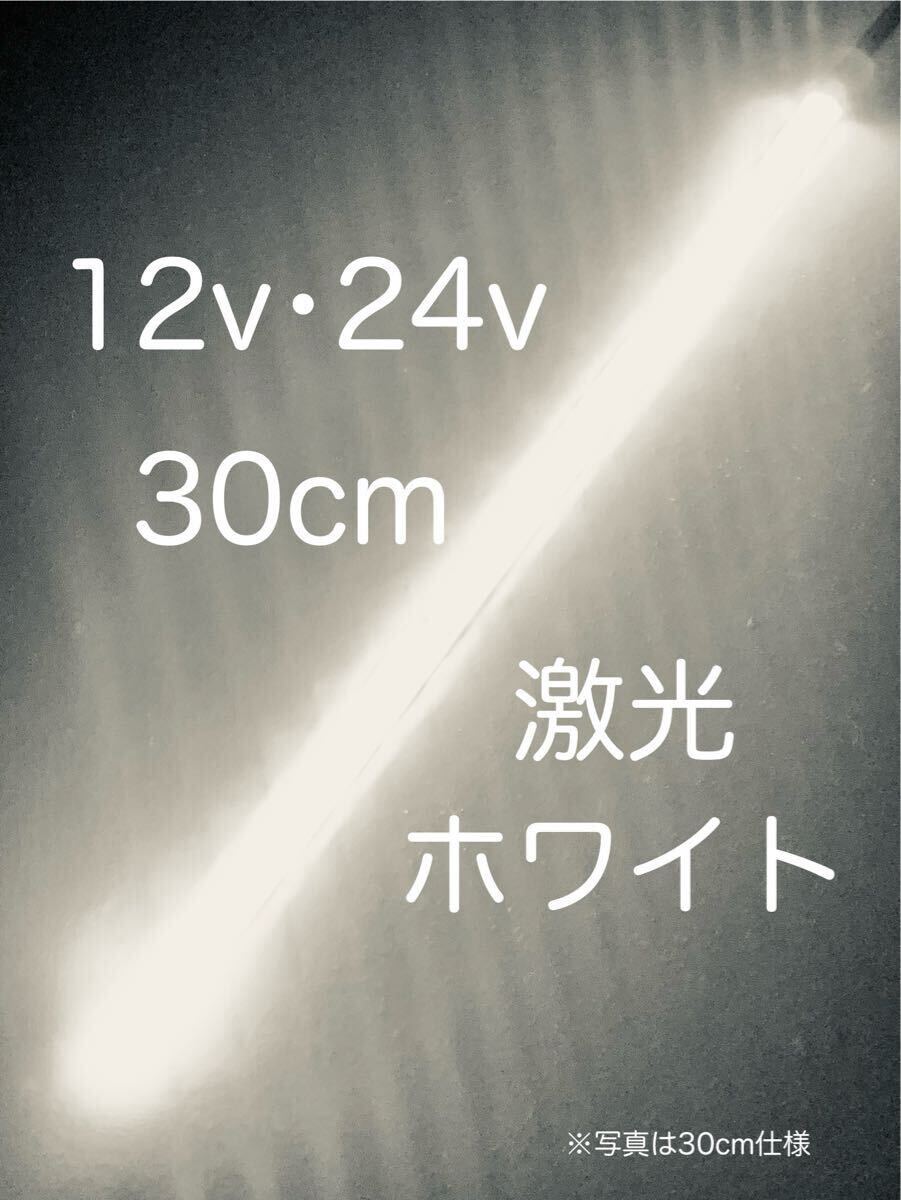 ★完全防水LEDテープマーカー★ホワイト/白/12v用・24v用/30センチ/汎用ライト/ライトカスタム/ダウンライト/イルミライト/作業灯/送料無料拍卖