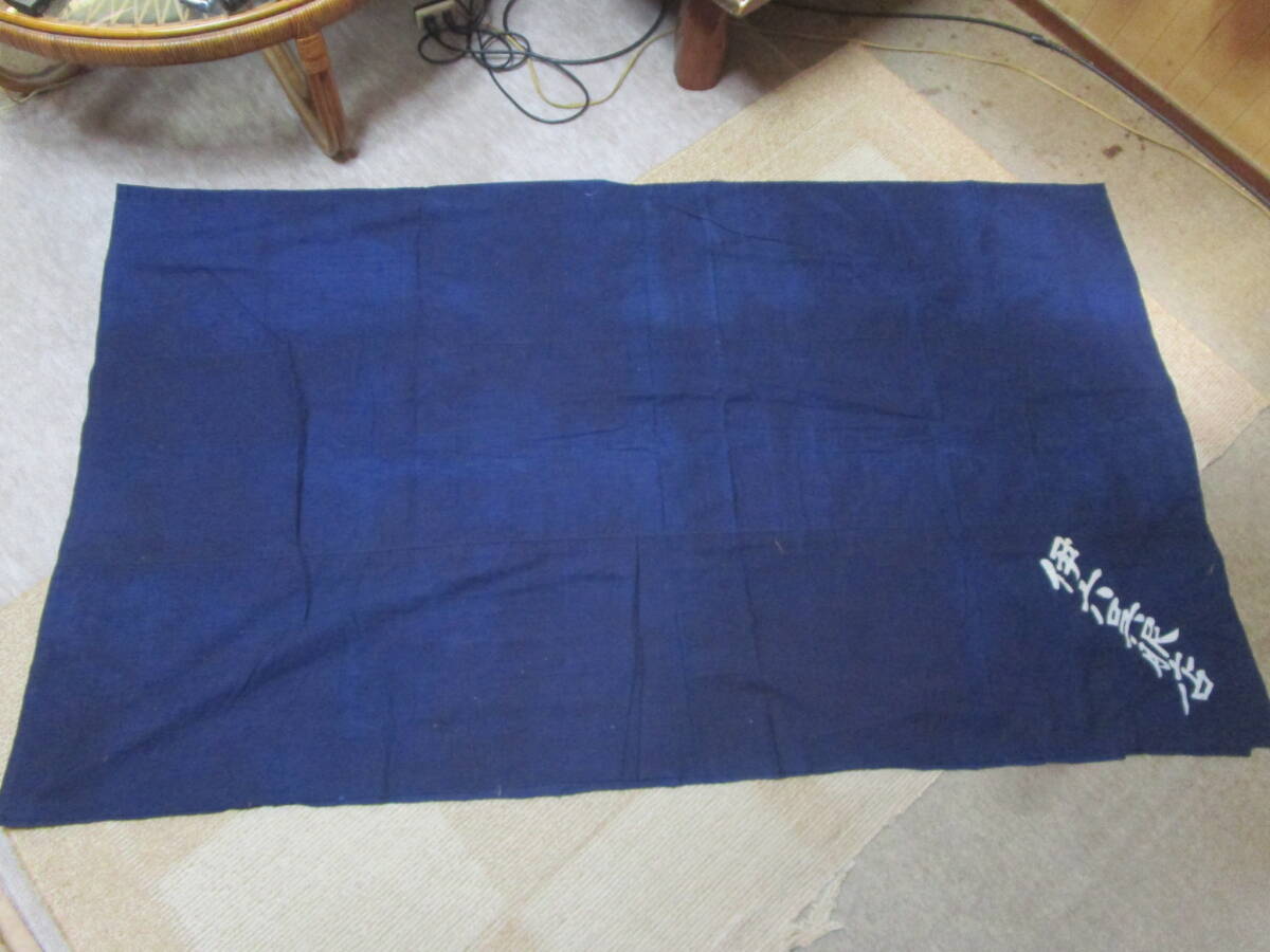 古裂 古布 古生地 木綿 敷布 掛布 風呂敷 油単 伊六呉服店 破れ穴無し 縦約173cm 横約202cm ヤマト着払い発送拍卖