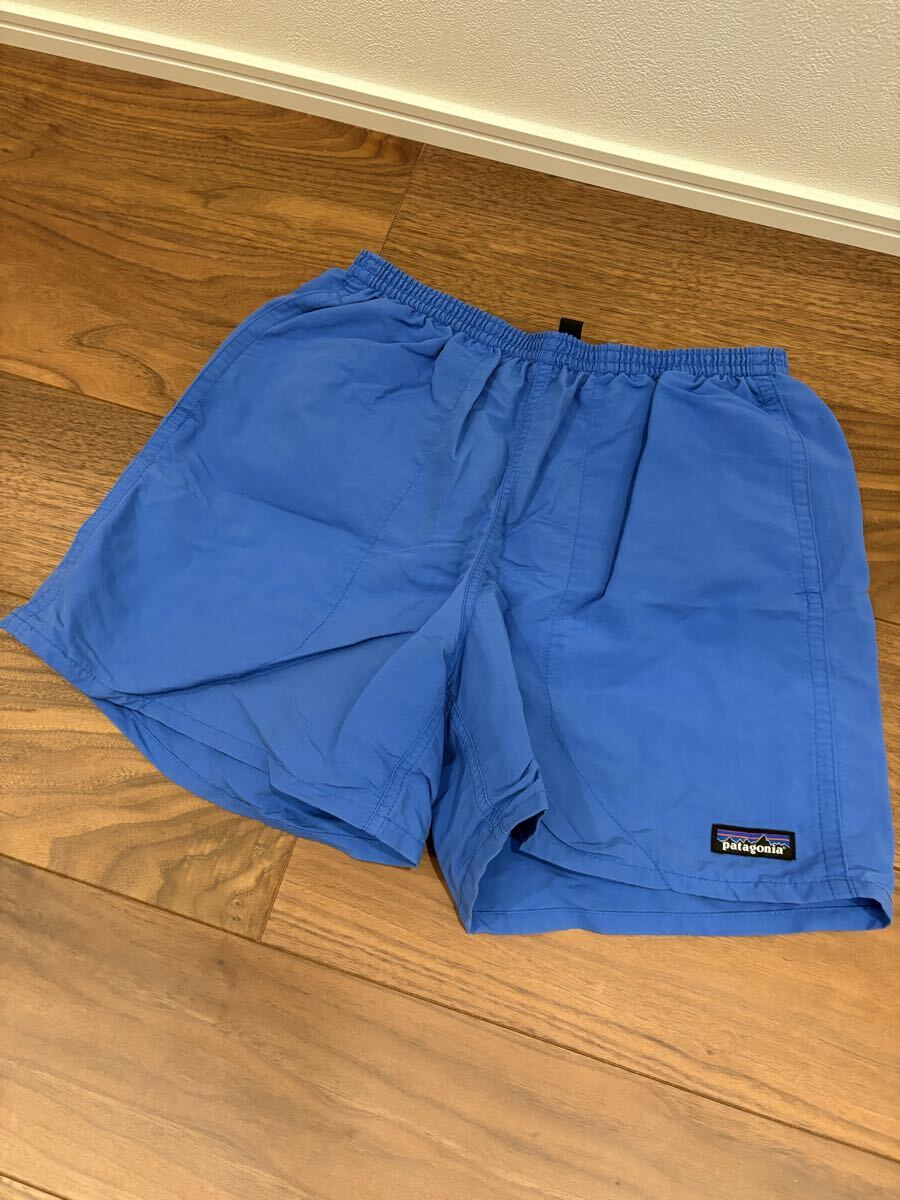 パタゴニア ショートパンツ 青  S ナイロン 23ss ブルー バギーズ拍卖