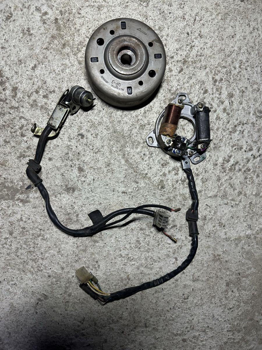 NSR50 前期 純正 ACジェネレーター フライホイール ジェネレータ 発電装置 アナログ式 シフトセンサー ギアポジション付き拍卖