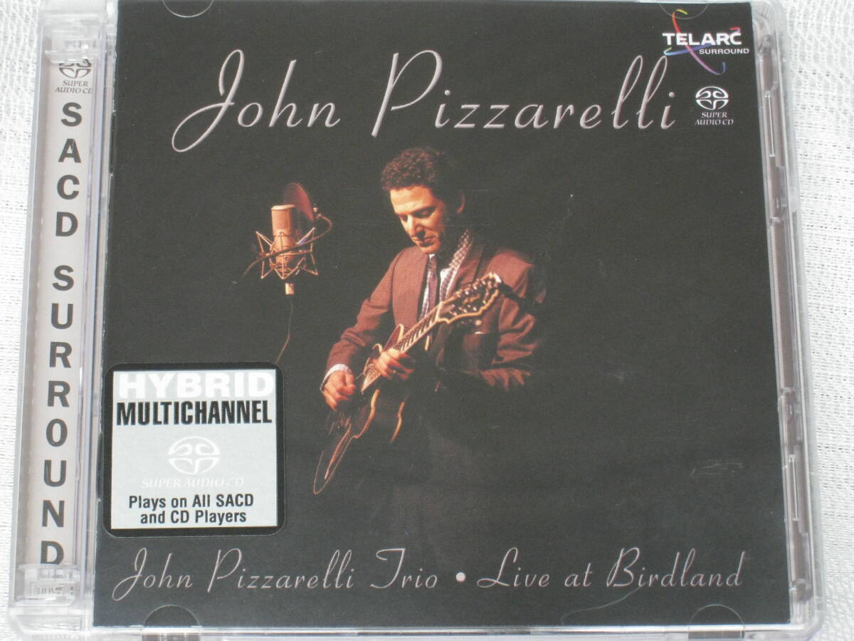 【SACD】2枚組 : John Pizzarelli/Live at Birdland/ジョン・ピザレリ/ライヴ・アット・バードランド/HYBRID MULTICHANNEL 拍卖