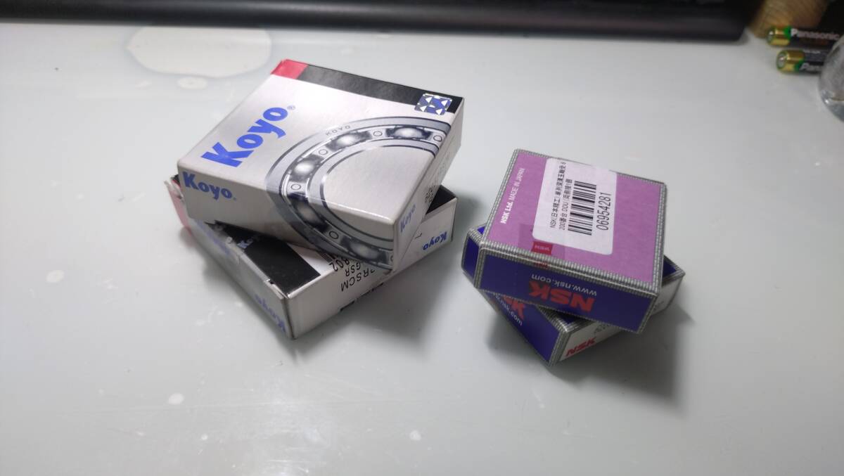 三菱 昭和 旧車 360 550 ミニカ フロント ベアリング イン/アウト 2セット A101 A103 A105 A105V A106 MT380830 MT380831 互換品拍卖