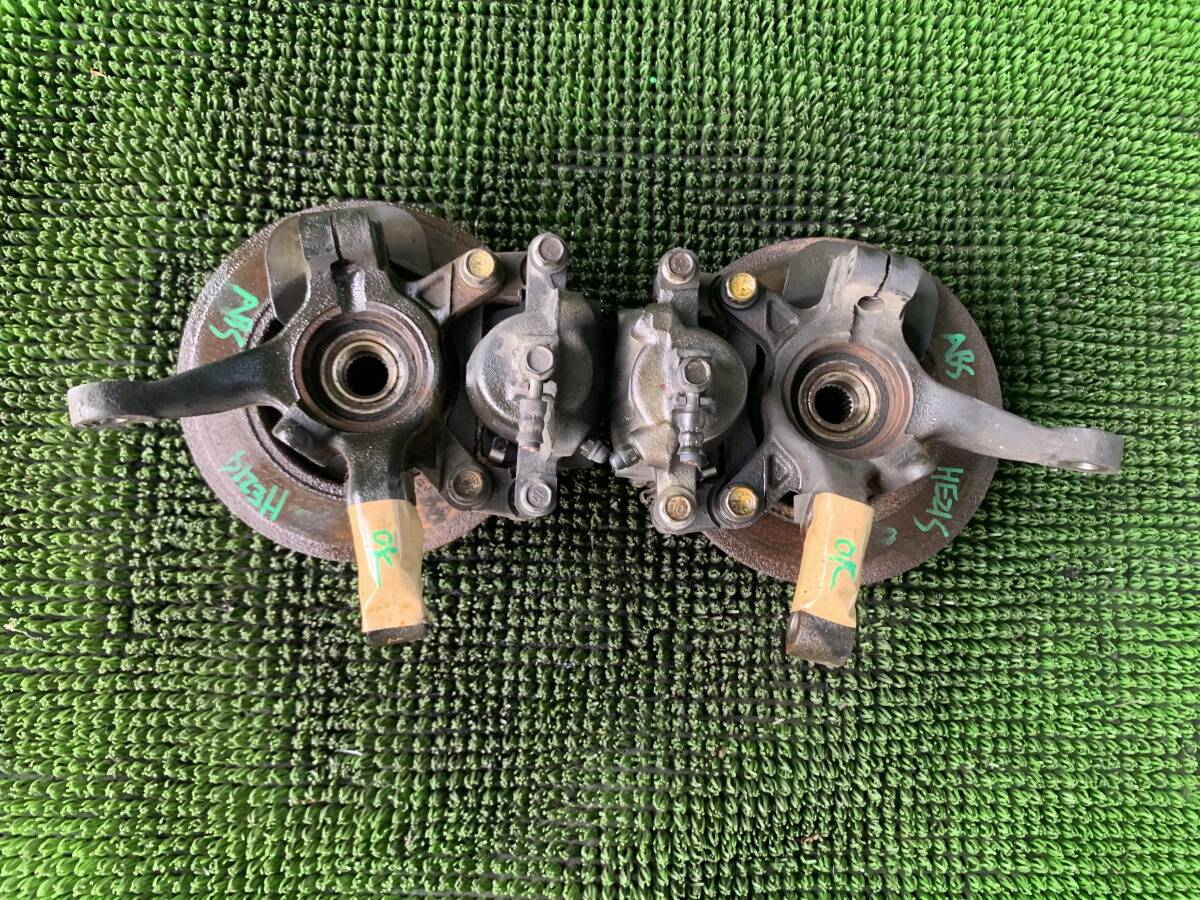 ●即決値段●ABS用 Z2-2 スズキ ラパン HE21S HF21S フロント ハブ ナックル 左右セット ブレーキキャリパー ディスクローター左 右拍卖