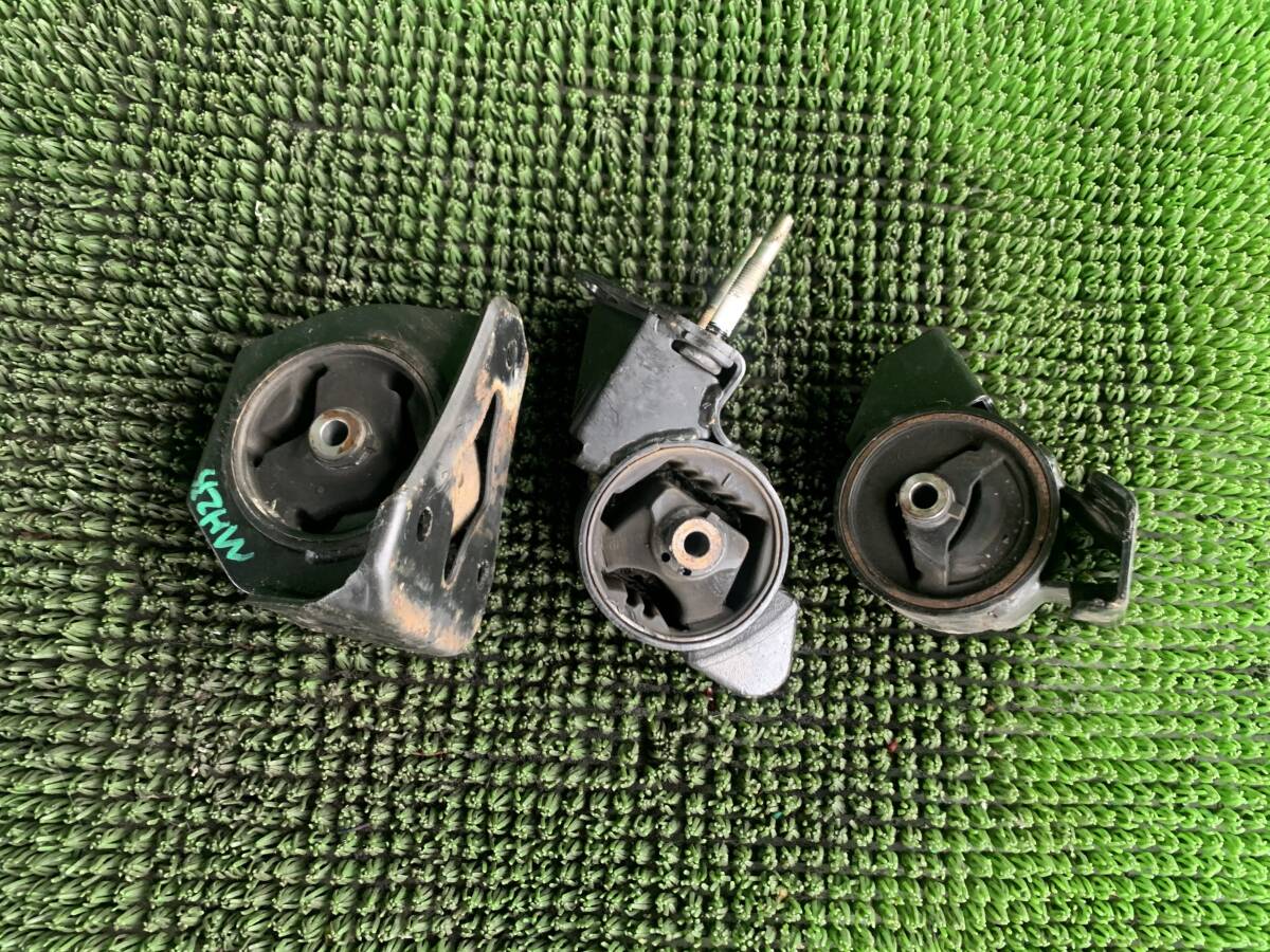 ●即決値段●動作OK●Z7-1 スズキ ワゴンR MH23S AZワゴン MJ23S エンジンマウント 3個セット ミッションマウント 拍卖
