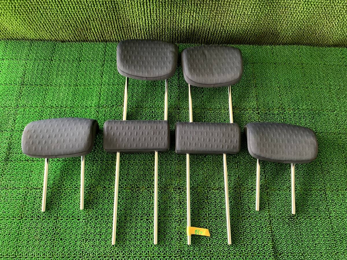 ●即決値段● 日産 ラフェスタ B30 フロント リア 左右 ヘッドレスト 運転席 助手席 マクラー 前後 6点セット拍卖