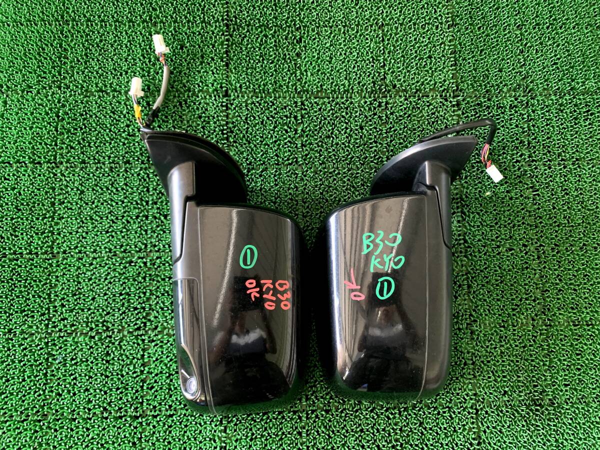 ●即決値段●動作OK●① 日産 ラフェスタ B30 ドアミラー 左右セット サイドミラー 運転席側 助手席側 カメラ付き 7P / 6P+5P拍卖