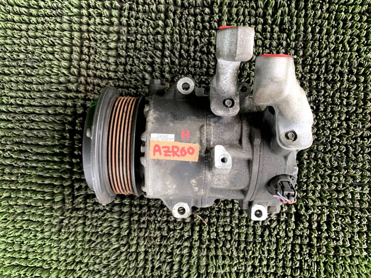 ●即決値段●動作OK●Z3-3 トヨタ ノア ヴォクシー AZR60G AC クーラーコンプレッサー エアコンコンプレッサー 447260-0571拍卖