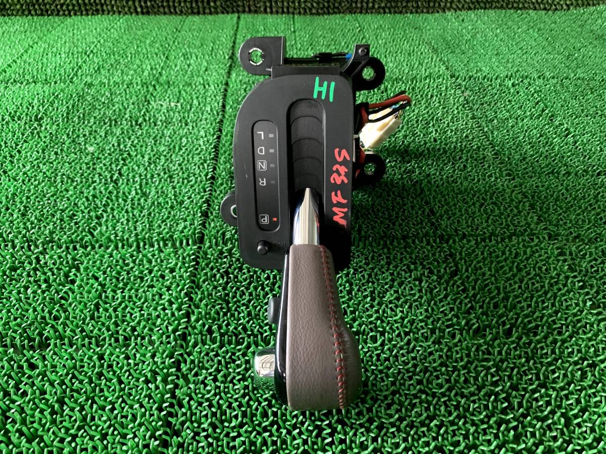 ●即決値段●動作OK● 1 スズキ MRワゴン MF33S シフトゲート シフトレバー レザー シフトノブ拍卖