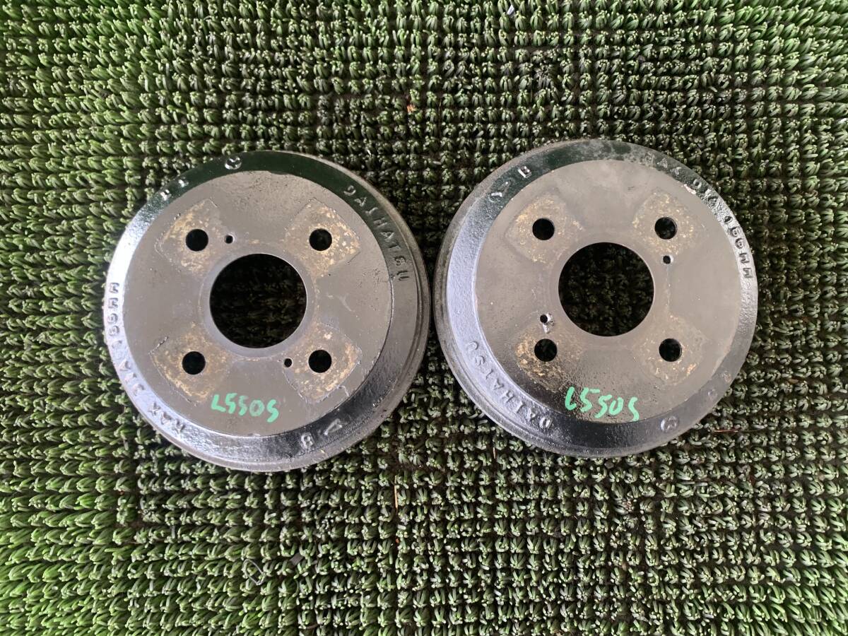●即決値段● Z3-1 ダイハツ ムーブラテ L550S 純正リア 左右 ドラム 左 右 L650S ジーノ L250S タントL350S L150S拍卖