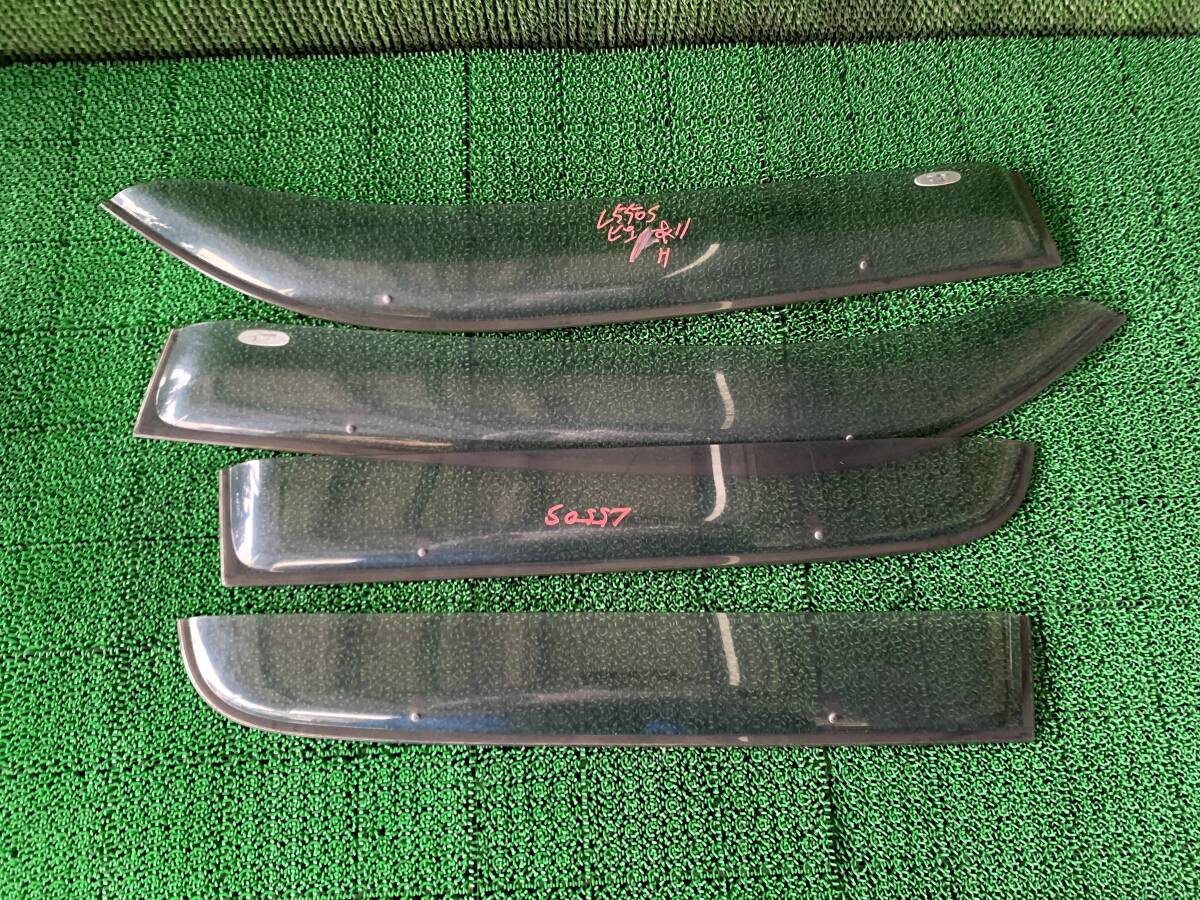 ●即決値段● Z3-1 ダイハツ ムーヴラテ L550S L560S 純正 サイドバイザー 雨除け ドアバイザー 一式拍卖
