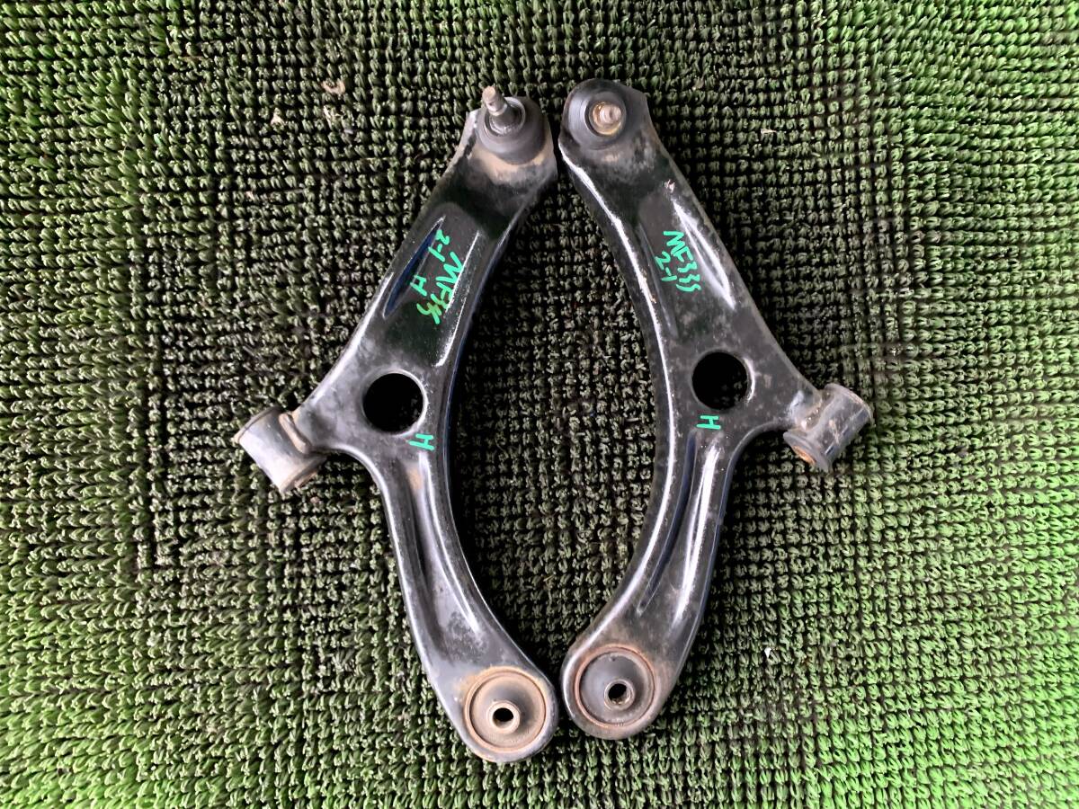 ●即決値段●ガタなしブーツ割れなし● Z2-1 スズキ MRワゴン MF33S モコ MG33S フロント ロアアーム 左右セット ロワアーム 左右拍卖