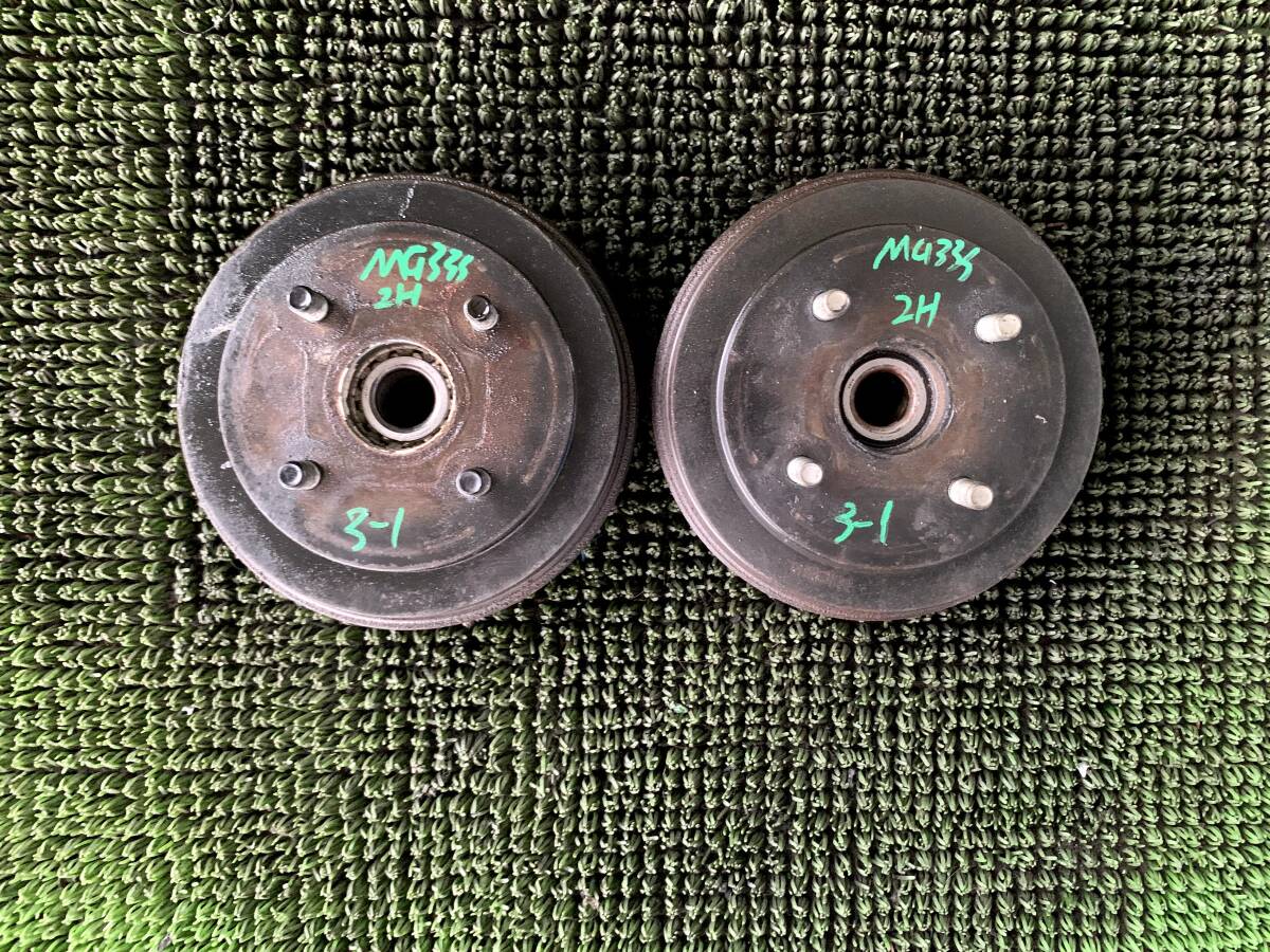 ●即決値段● Z3-1 日産モコ MG33S リアドラム 左右 ドラムカバー拍卖