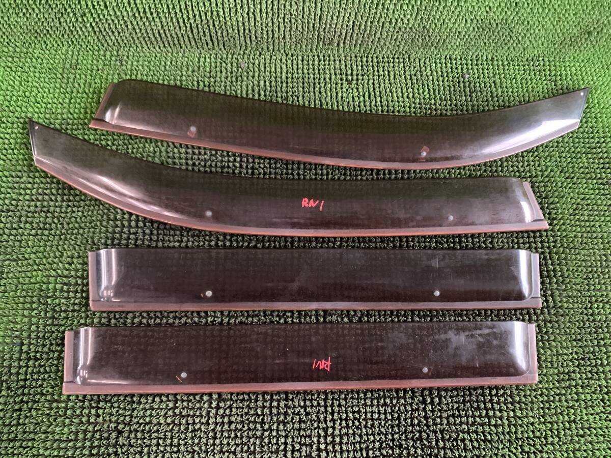 ●即決値段● Z11-2スバル ステラ RN1 RN2 ロングバイザー サイドバイザー 雨除け サイド雨よけ ドアバイザー 一式 金具付拍卖