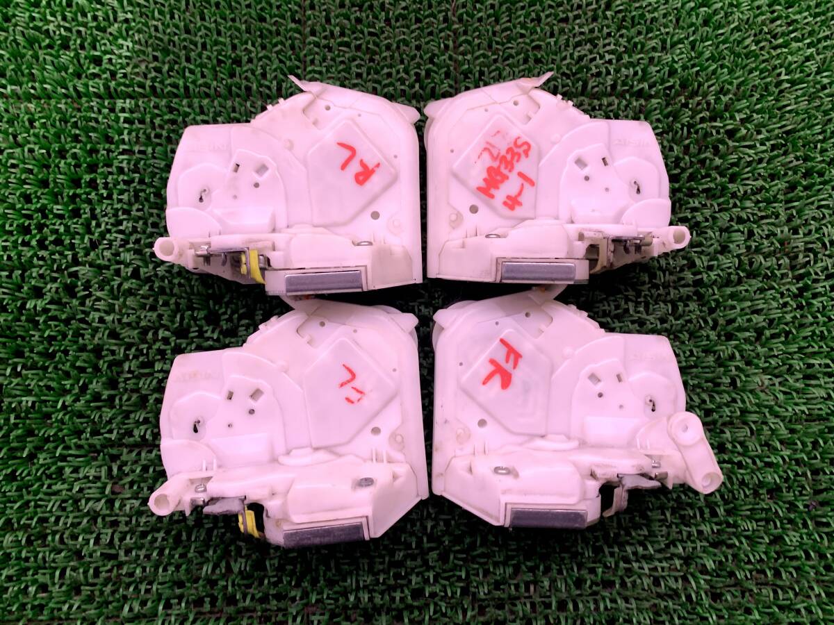 ●即決値段●動作OK● Z4-1 日産 モコ MG33S MF33S フロント リア 左右 4点セット ドアロックアクチュエーター ドアロックモーター拍卖