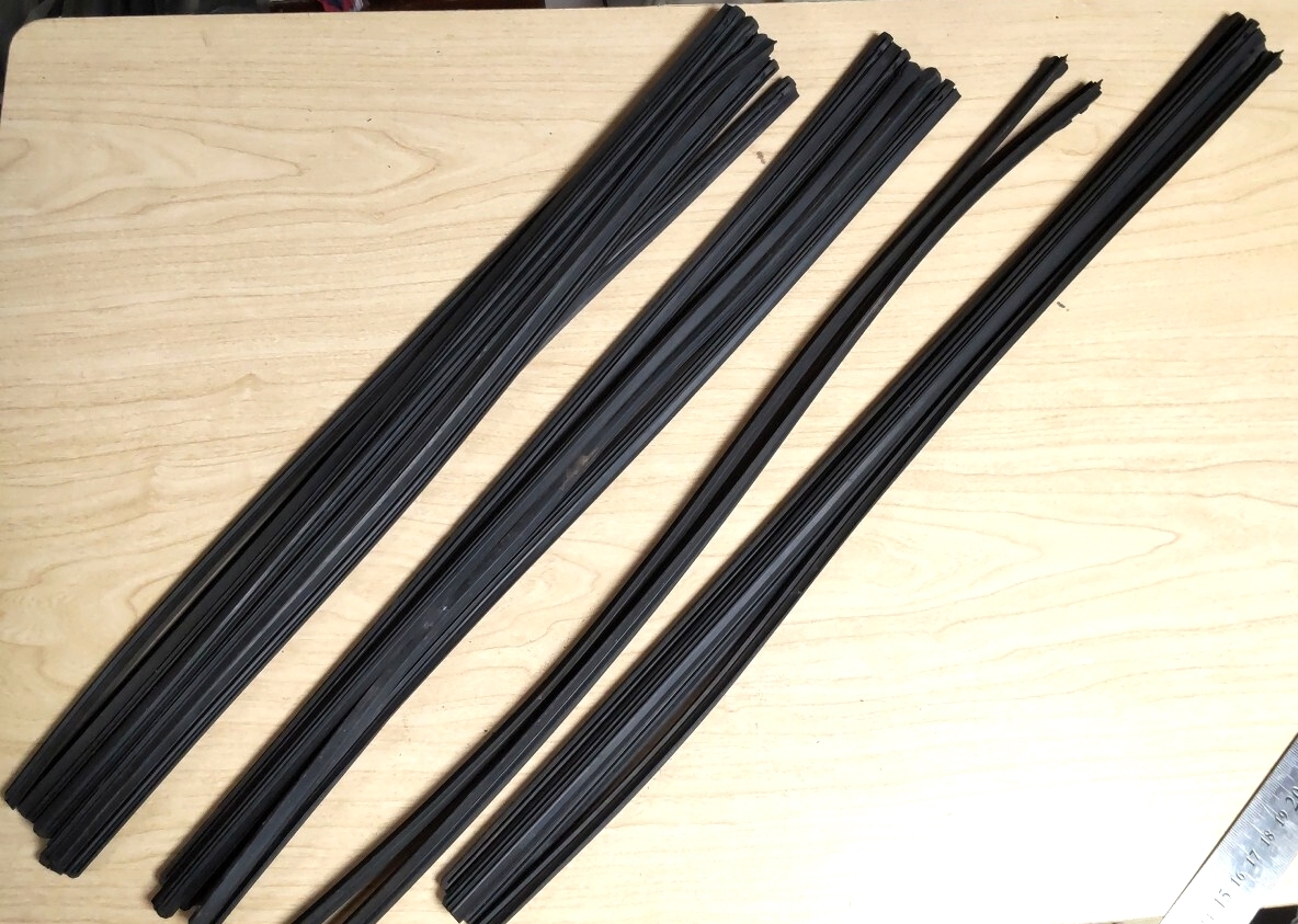 不明 ワイパーゴム 530mm 500mm 480mm 450mm ラバー 転売 長期保管品拍卖