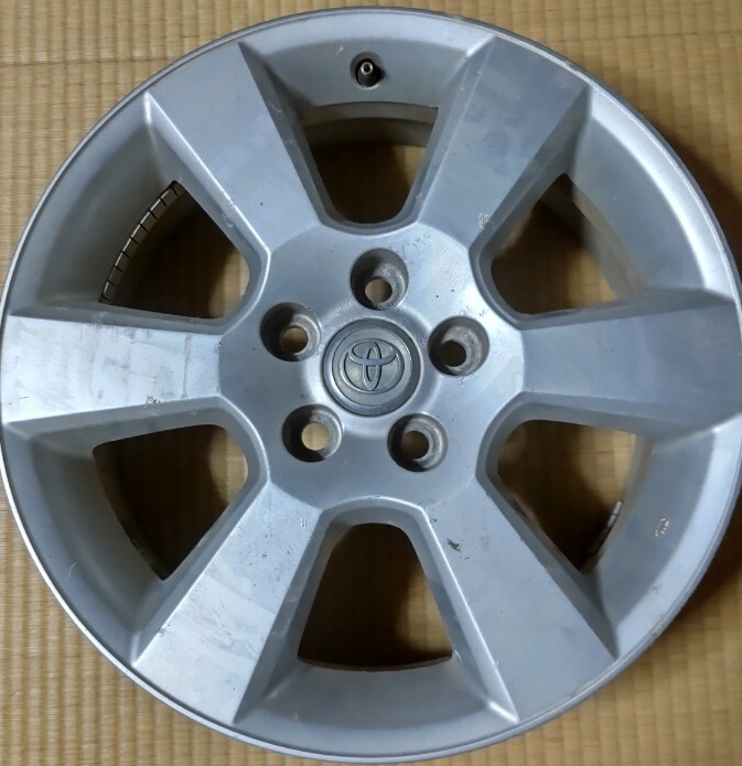 アルミホイール 1枚 トヨタ 純正 17インチ 6.5J +35 5H 114.3 ハリアー 5穴拍卖