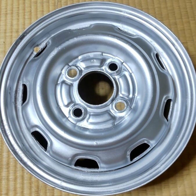 12インチ 3.5J スチールホイール PCD100 4H 3.50B 鉄チン拍卖
