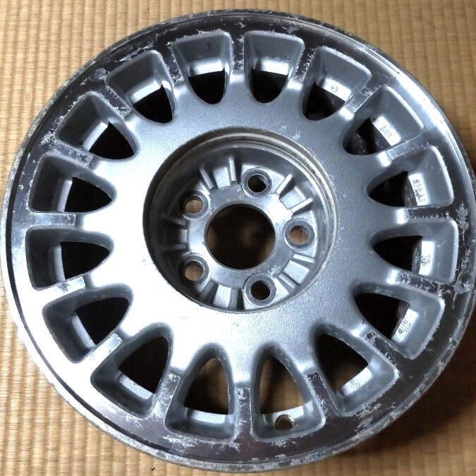 クラウン 150系 15インチ 6.5J 5穴 5H PCD114.3 +50 マークII チェイサー クレスタ アルミホイール PCD114拍卖