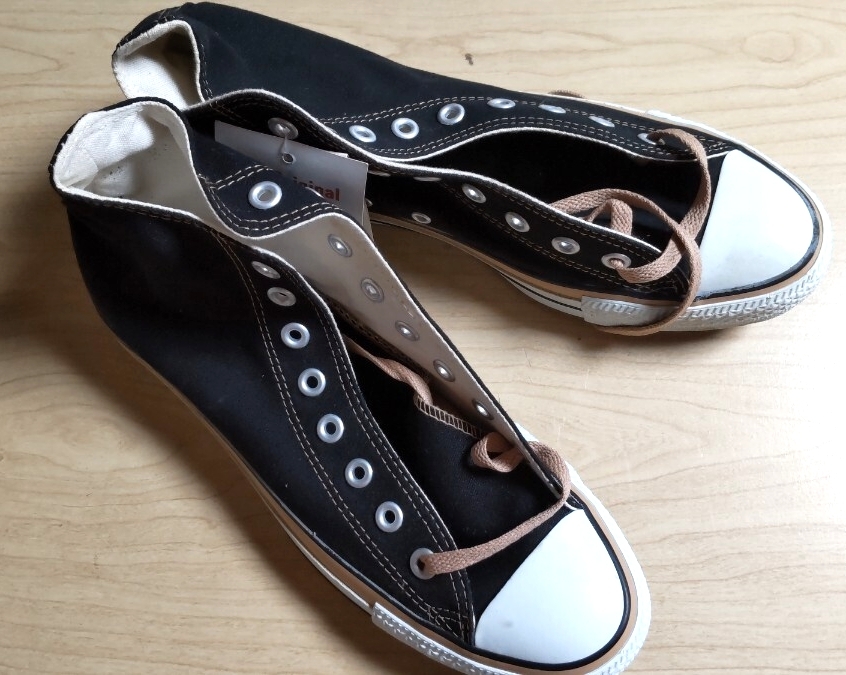 コンバース ハイカット スニーカー オールスター MT-POP HI 1B935 BLACK/BEIGE メンズ SIZE 26 USA 7.5 CONVERSE 未使用 黒 ブラック拍卖