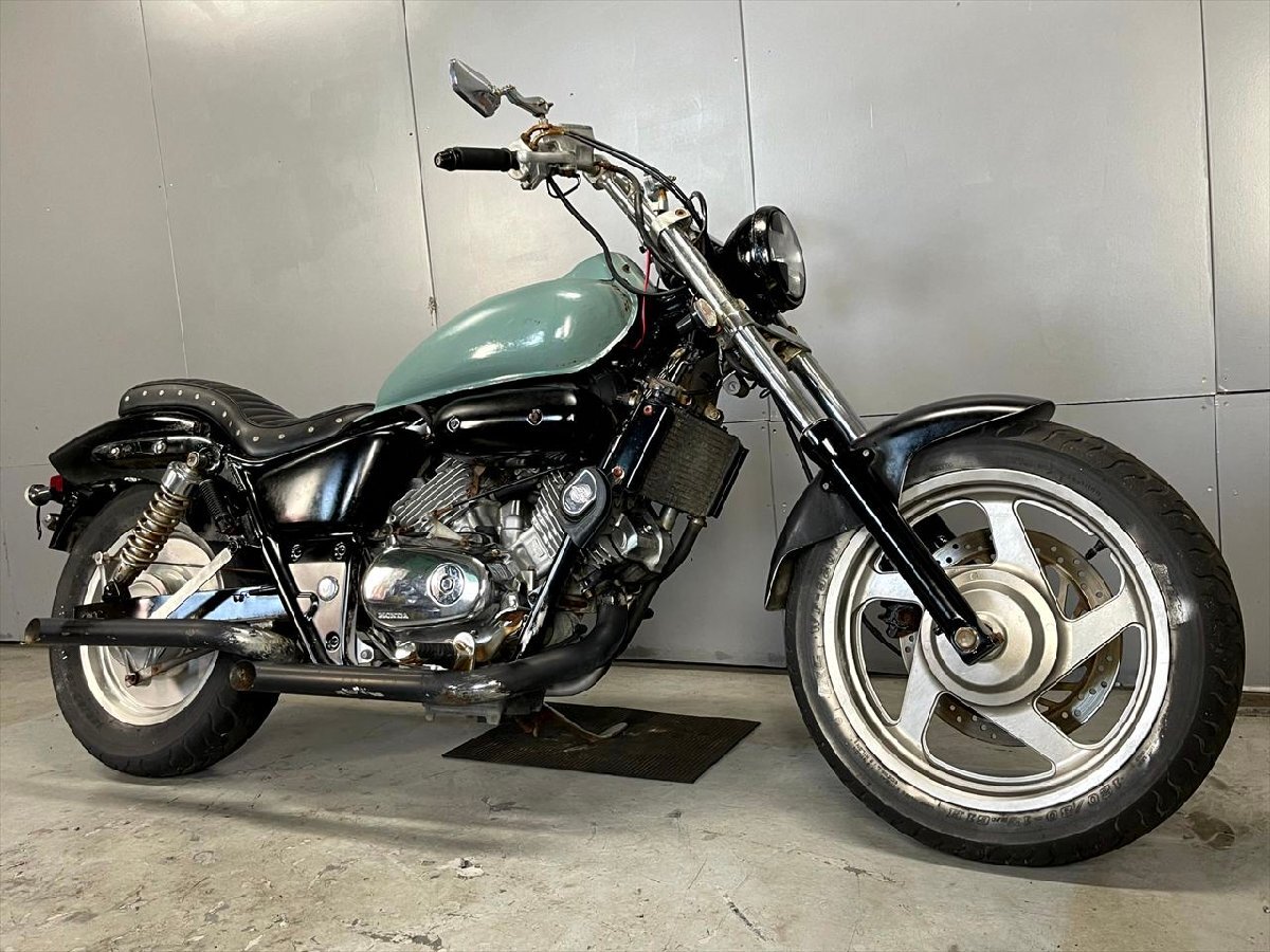 マグナ250 売り切り!1円スタート!エンジン好調!MC29!1994年!マフラー!シート!ハンドル!ハンドルポスト!全国配送!福岡佐賀拍卖