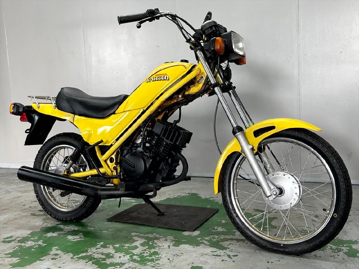 ラクーン 売り切り!1円スタート!エンジン好調!AD02!1980年!ノーマル!リアキャリア!2スト!旧車!全国配送!福岡佐賀拍卖