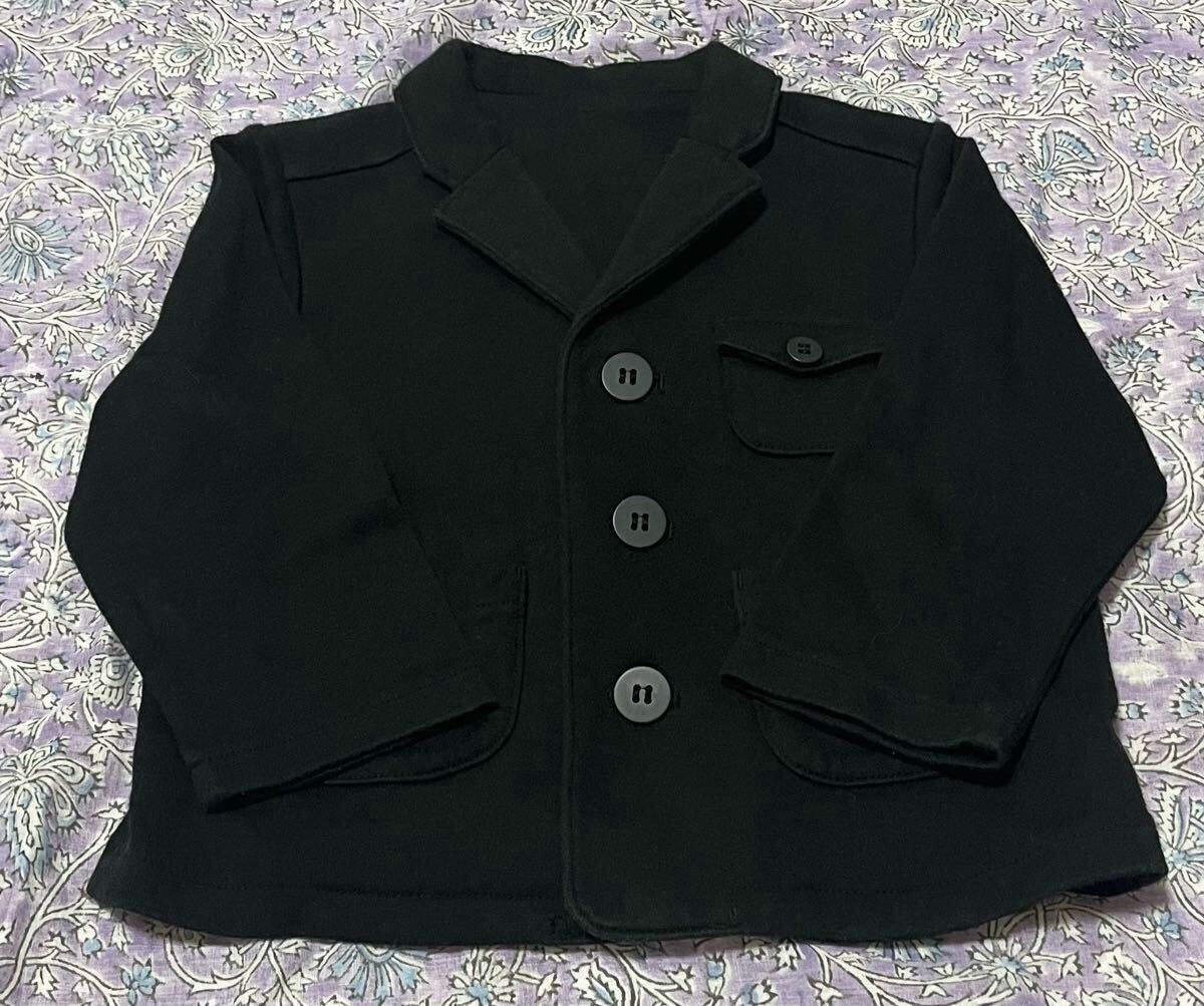 COMME CA ISM コムサイズム ジャケット キッズ 子供服 90 黒拍卖