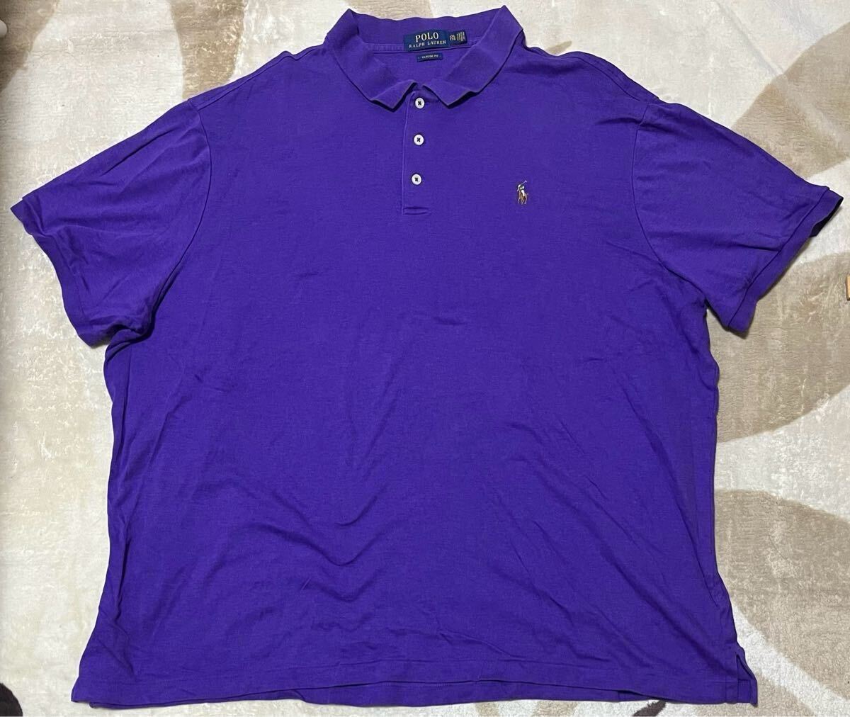 POLO Ralph Lauren 半袖ポロシャツ 春夏 メンズ 2XL XXL 古着 大きいサイズ拍卖