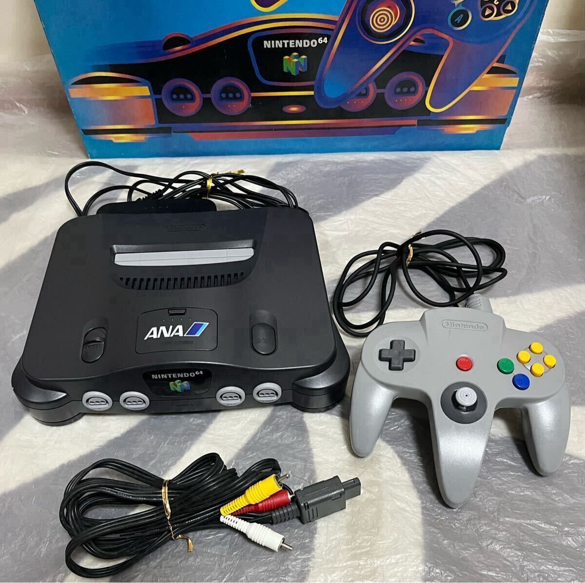 ANA限定 ニンテンドー64 本体 Nintendo64 NUS-001 任天堂 当時物 レトロ レア 希少 通電確認済み ゲーム拍卖