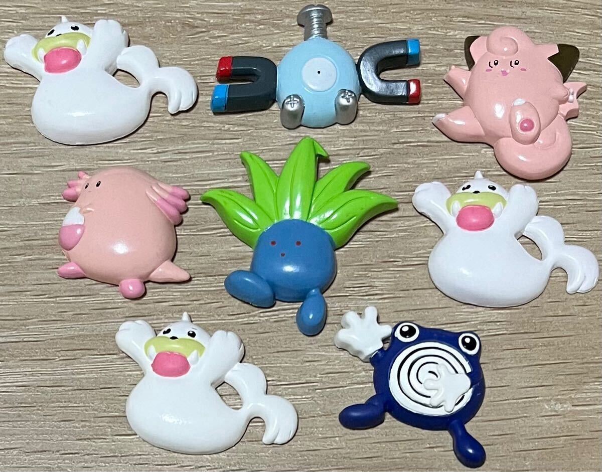 初期 ポケモン 当時物 1999 バンダイ ポケットモンスター くっつくんです 初版 ポケモンマグネット 5種 8個セット レトロ レア 希少拍卖