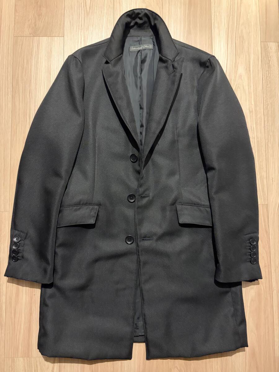 International gallery BEAMS インターナショナル ギャラリー ビームス コート ブラック 黒 サイズ46 日本製拍卖