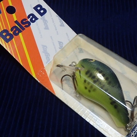 オールド バグリー バルサB2 チャートリルバス 未開封品! OLD BAGLEY BALSA B2 LITTLE BASS on CHARTREUSE NEW IN PACKAGE!拍卖