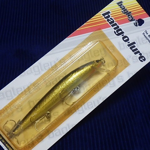 オールド バグリー スピナーテール バングオー 5インチ OLD BAGLEY SPINNERTAIL BANG O SP5 BG BLACK/GOLD FLORIDA-MADE BAGLEY NIP!拍卖