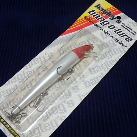 オールド バグリー スピナーテール バングオー 5インチ OLD BAGLEY SPINNERTAIL BANG O SP5 RHW BLACK/GOLD FLORIDA-MADE BAGLEY NIP!拍卖