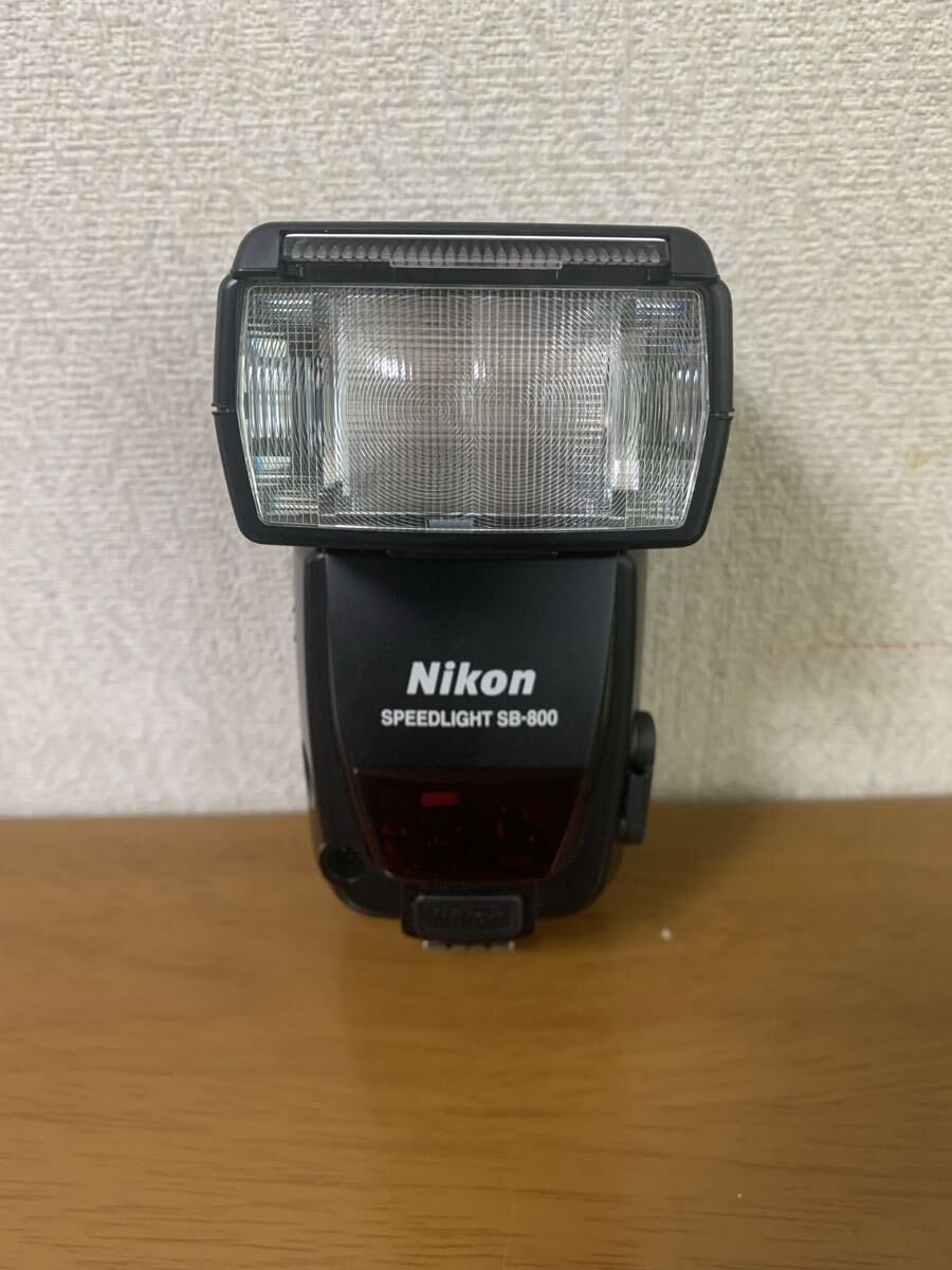 ニコン Nikon SPEEDLIGHT スピードライト SB-800 ストロボ フラッシュ 一眼レフ カメラ 中古 現状品 送料無料拍卖