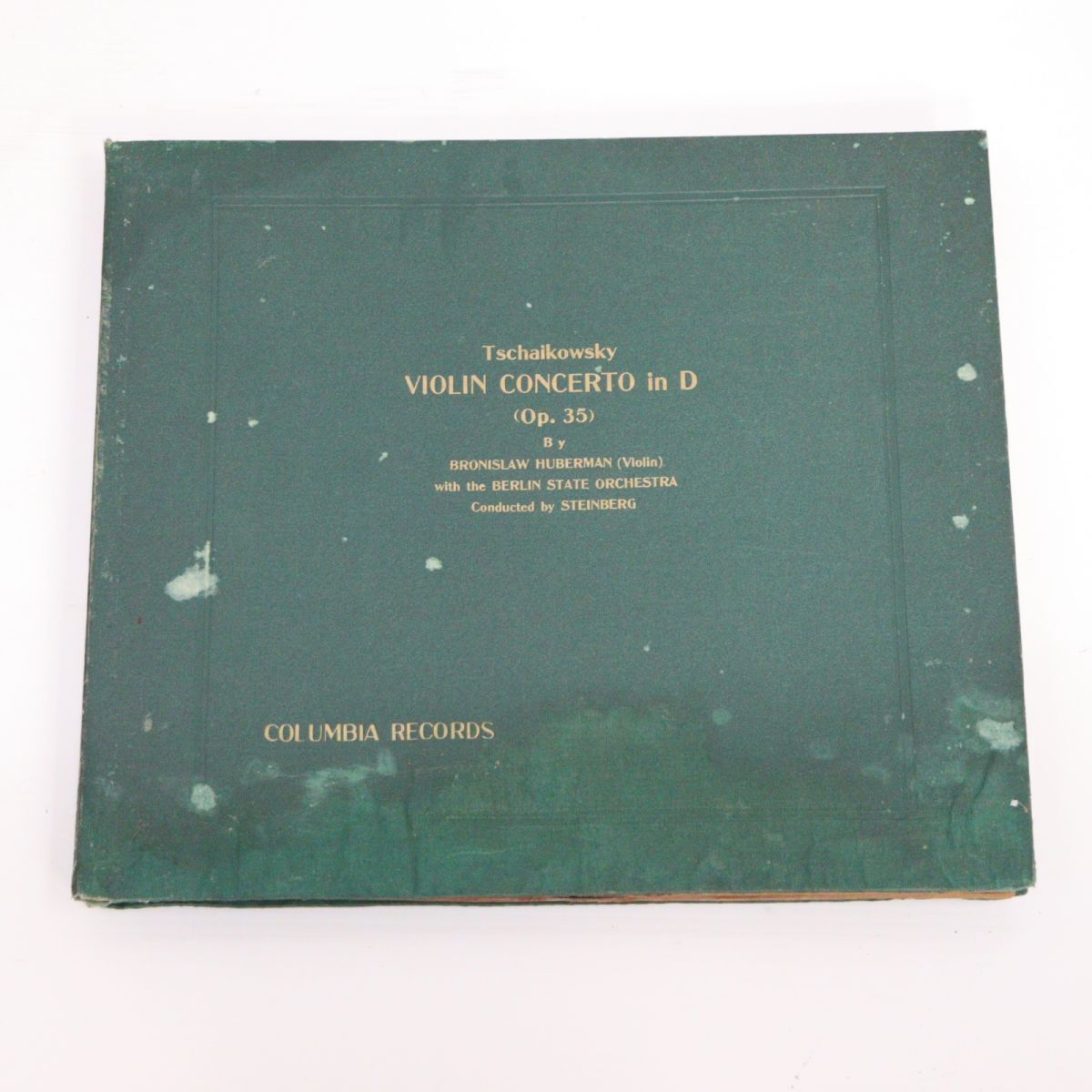 Y07/SP盤/フーベルマン(vn)/スタインバーグ指揮/チャイコフスキー:ヴァイオリン協奏曲op.35/4枚組拍卖