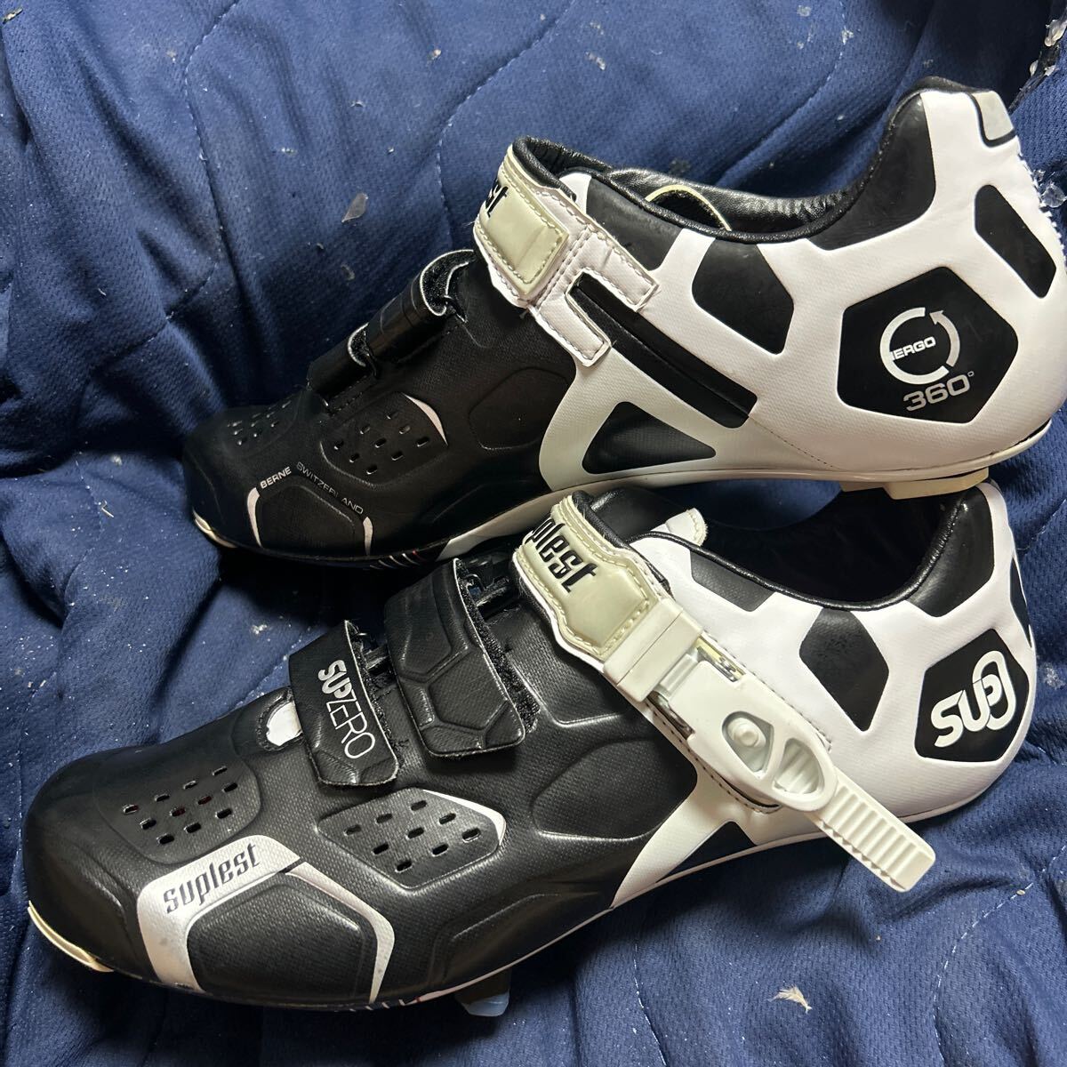 美品!1回のみ着用 スープレスト ビンディングシューズ US11 28.0㎝定価51840円 送料全国600円拍卖