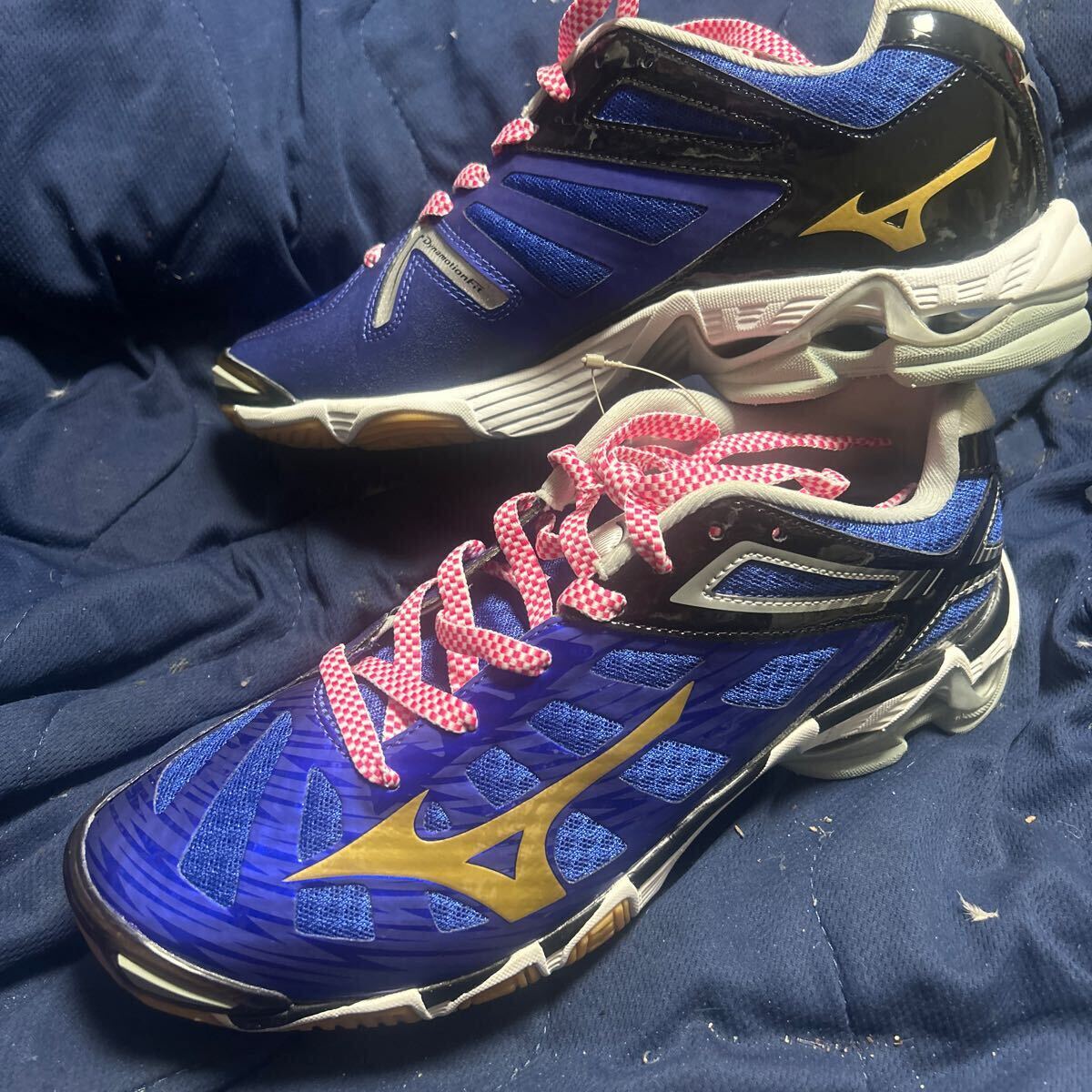 新品激安!ミズノ 受注生産(スペクトラオーダー)バレーボールシューズ モーメンタム27.0㎝定価19800円 送料全国600円拍卖