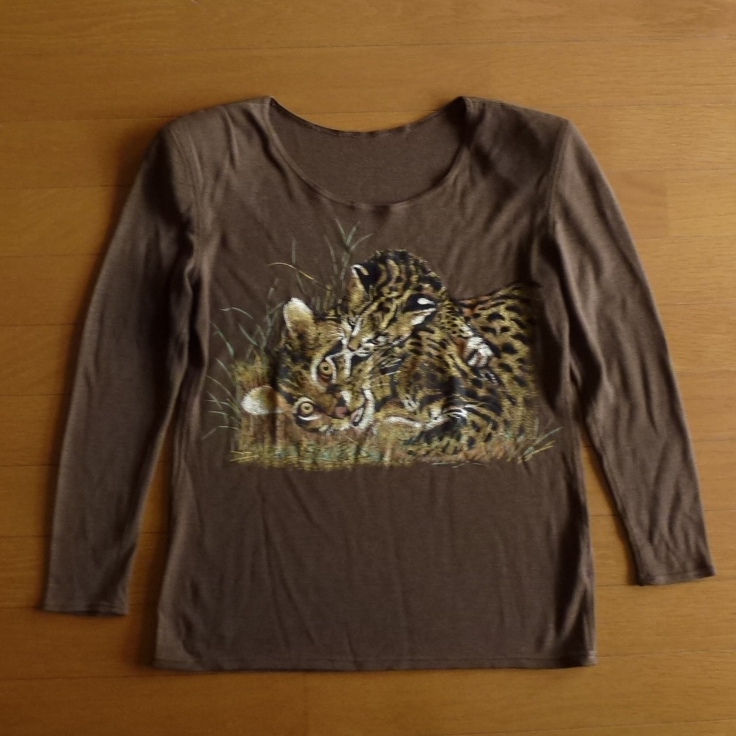 伊太利屋 ヒョウ柄 セーター 9号 即決あり!拍卖