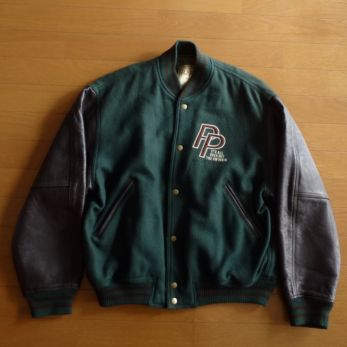 Paul Poiret 袖レザー スタジャン US.AIR FORCE 即決あり!拍卖