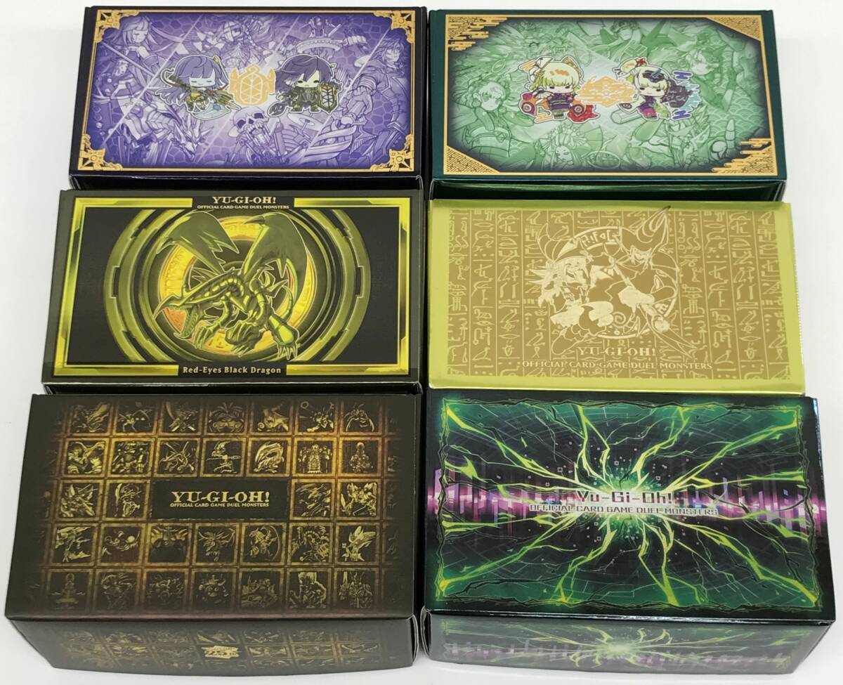 0891153Q★ 遊戯王 ストレージボックス 6個セット拍卖